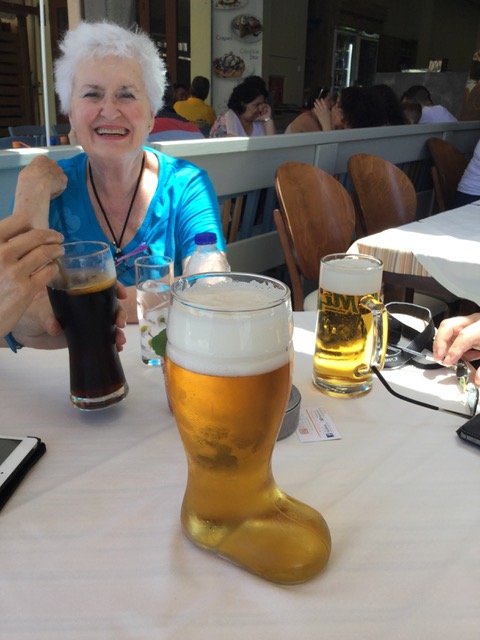 A ‘Boot Full’ of Beer on Crete by Author Ian Kent